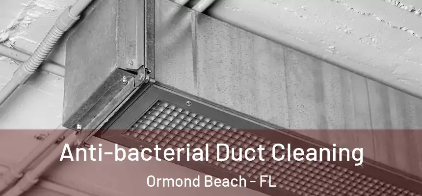 Anti-bacterial Duct Cleaning Ormond Beach - FL